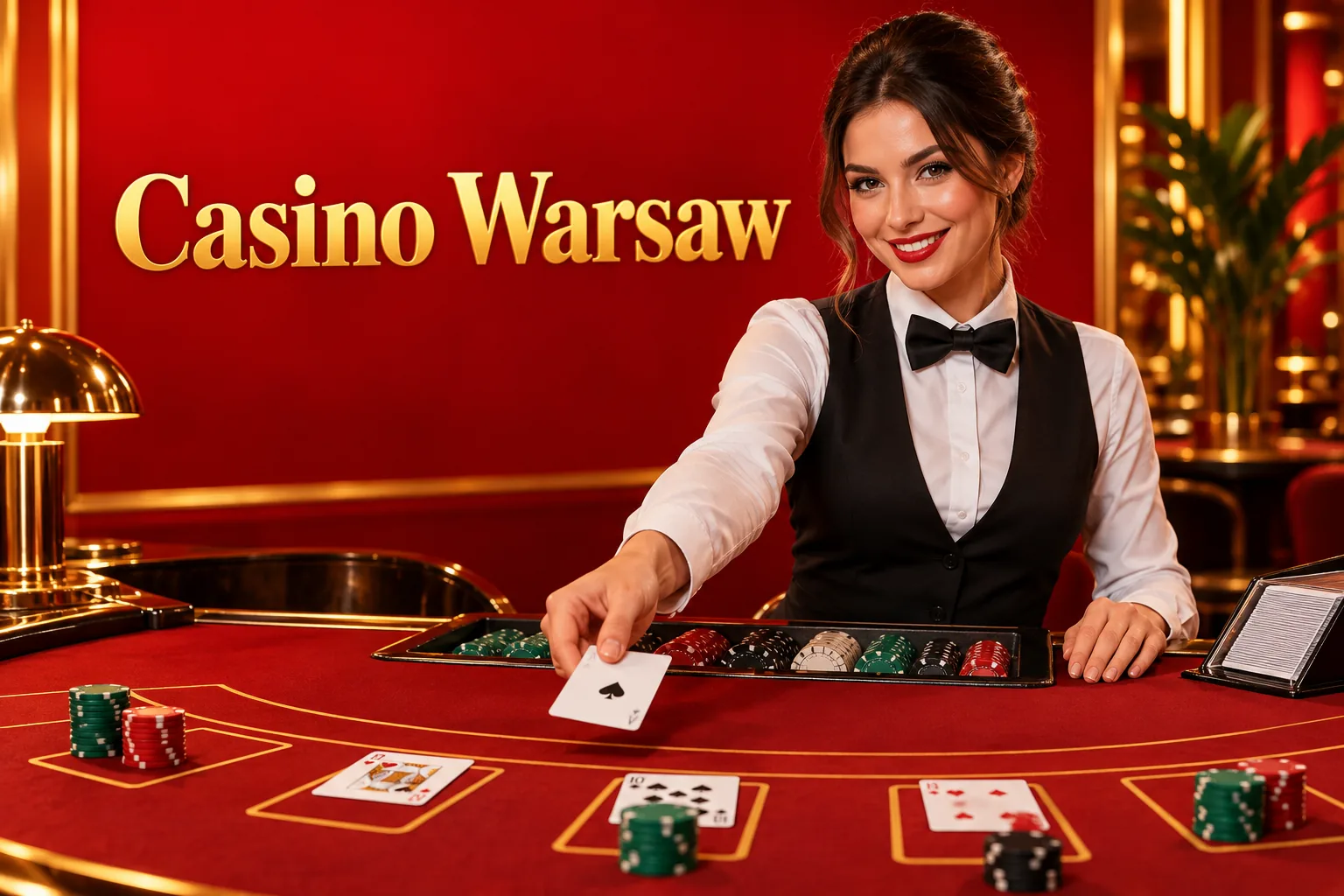 Ruletka, poker i blackjack z krupierem